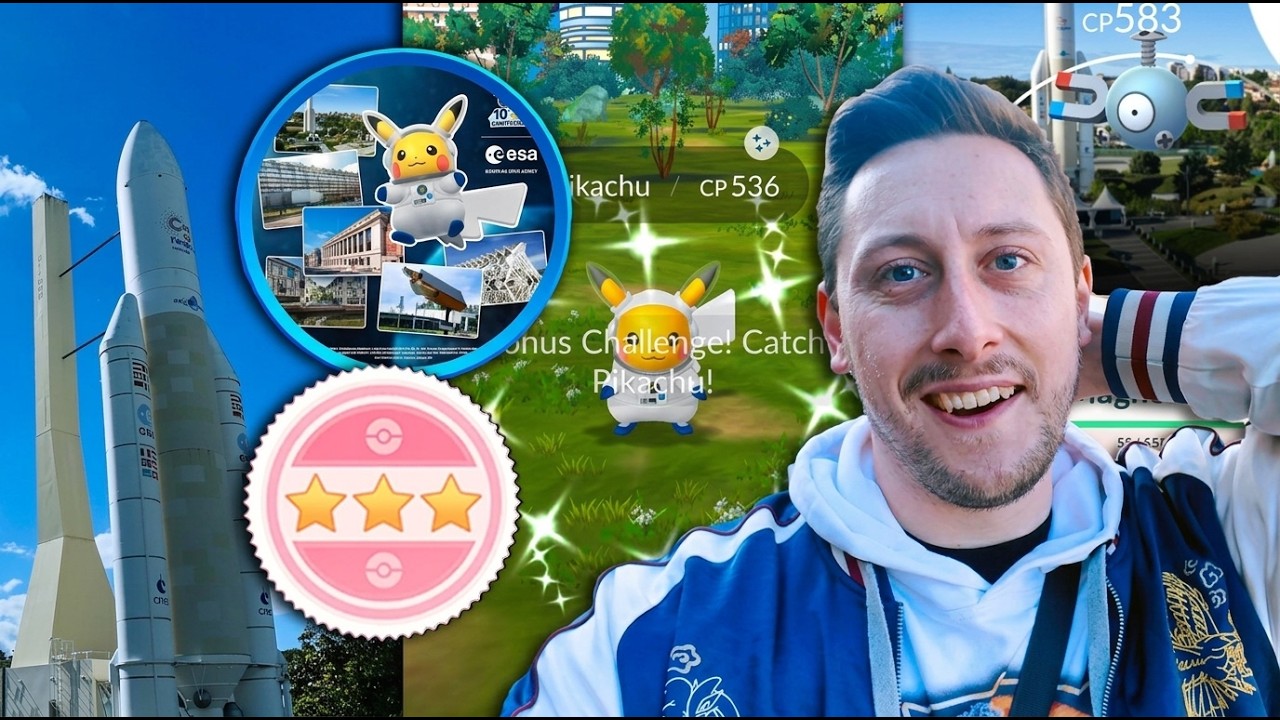 МЫ ПОЛЕТЕЛИ ВО ФРАНЦИЮ ради ЭТОГО ЭКСКЛЮЗИВНОГО ФОНА Pok&eacute;mon GO! И НАМ БЕЗУМНО ПОВЕЗЛО! 💯✨
