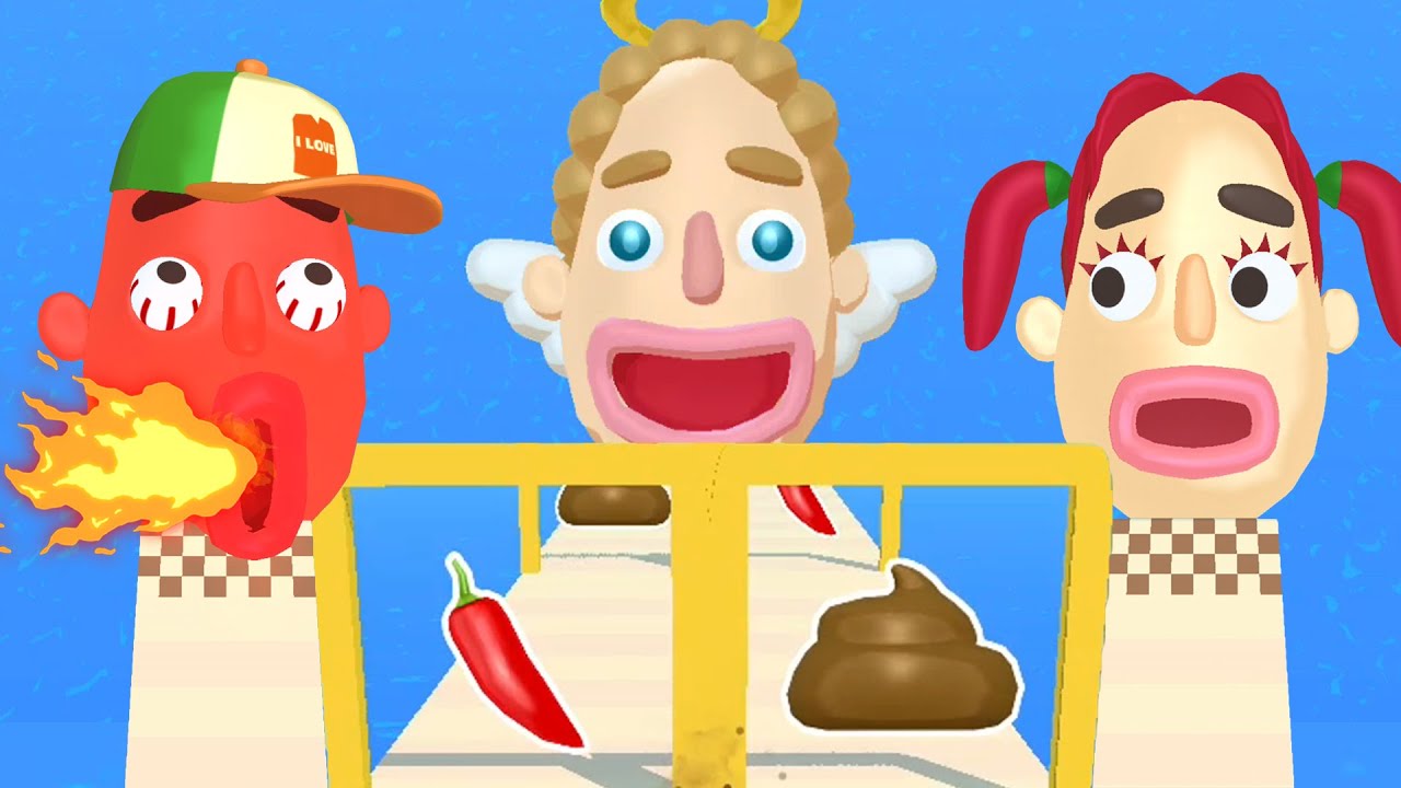 Sandwich Runner Reverse Gameplay ⏪💩🌶️🥪
