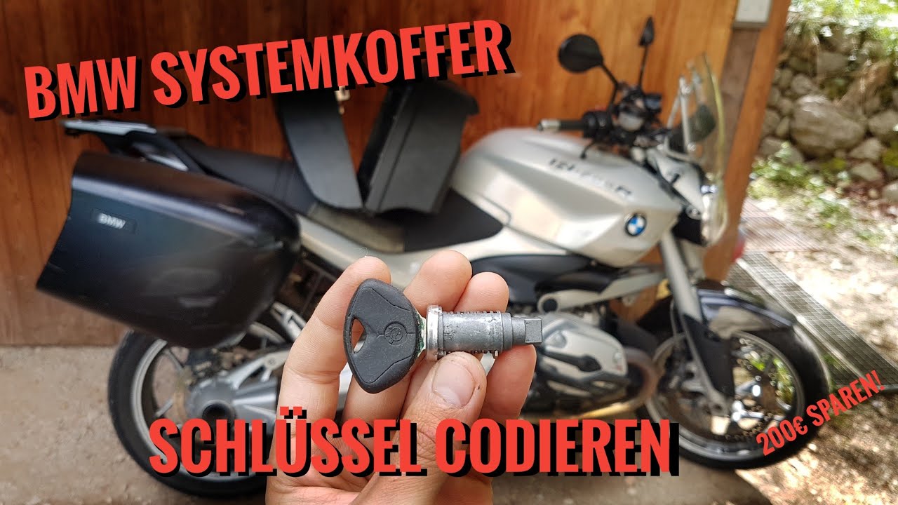 DIY | BMW Koffer Schloss ausbauen um Schlüssel zu codieren
