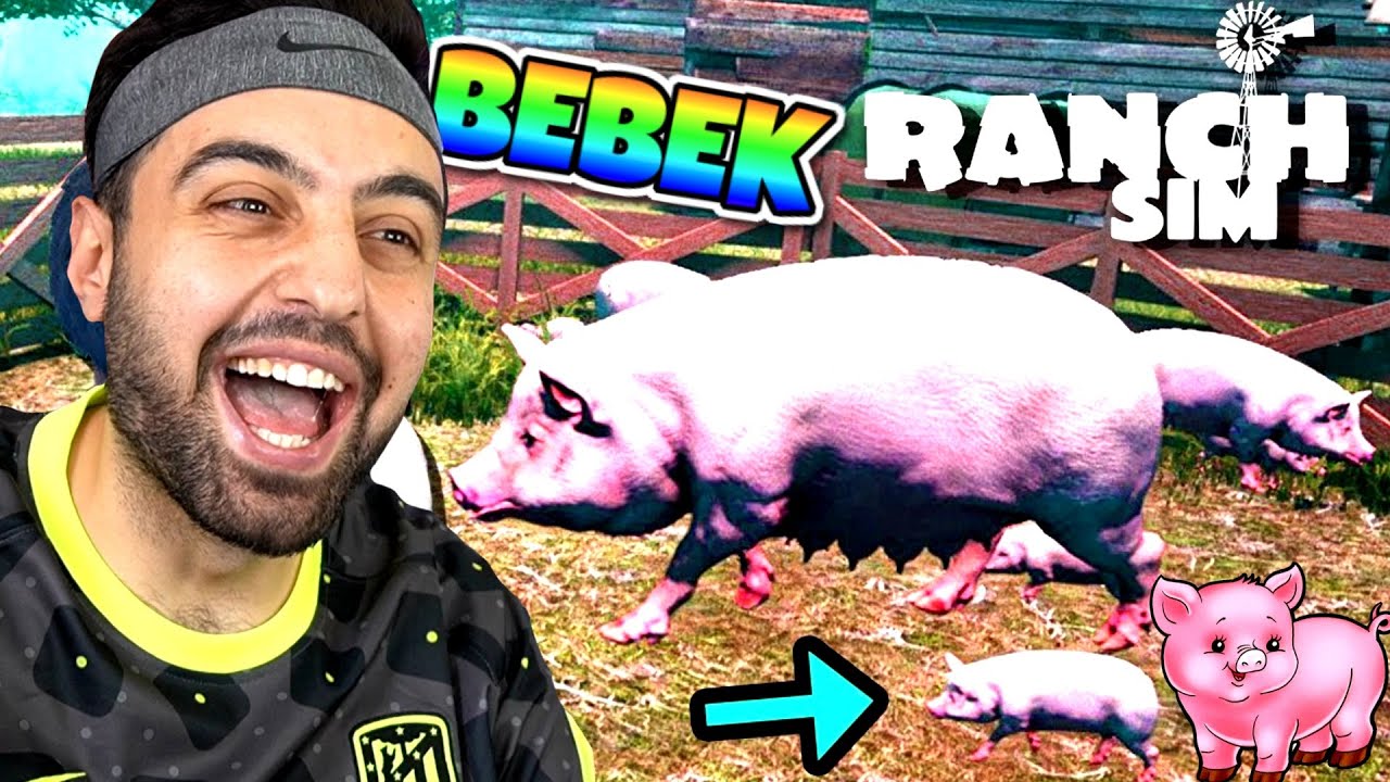 DOĞUM YAPTI ! 7 TANE YAVRUMUZ OLDU 😱 RANCH SİMULATOR 2