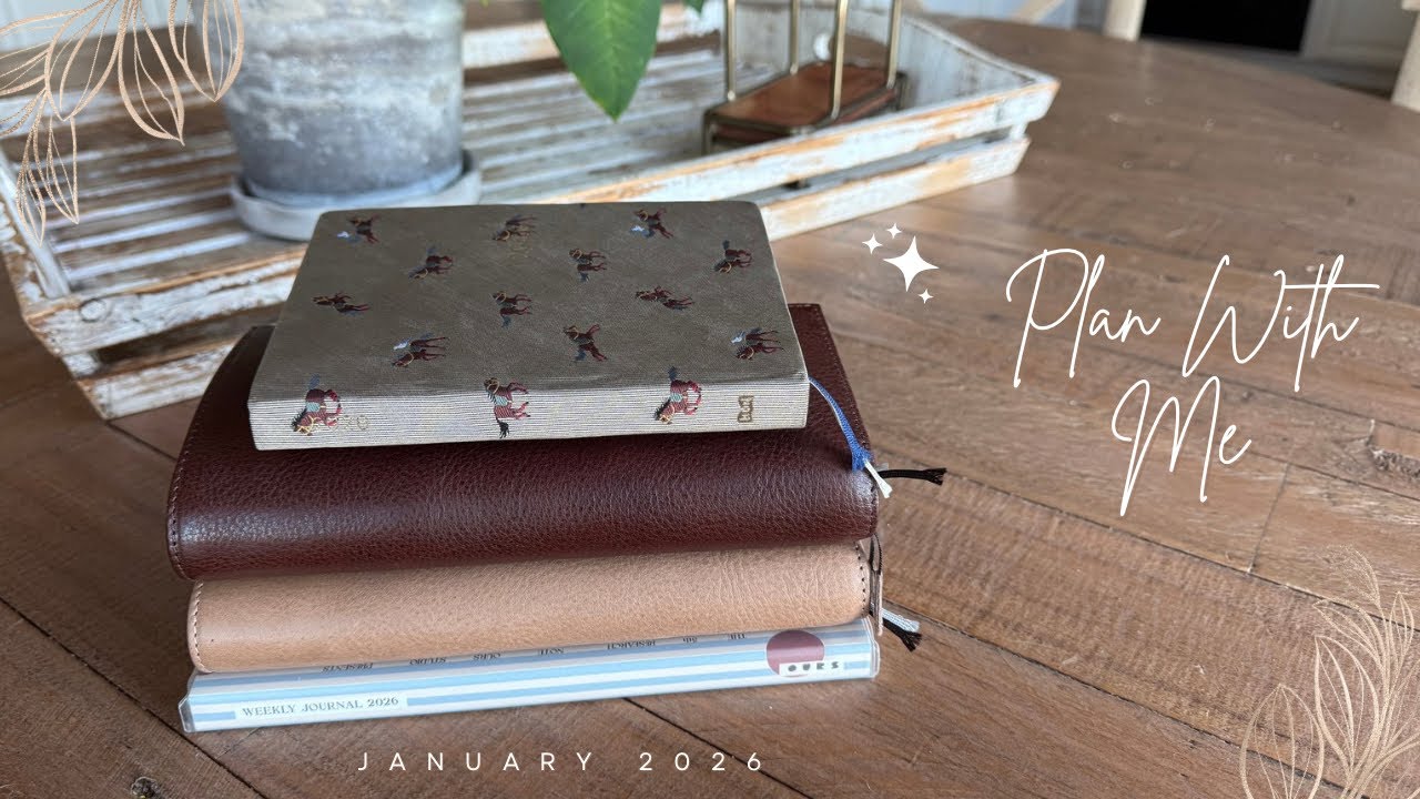 January Planner Chat / Plan With Me
