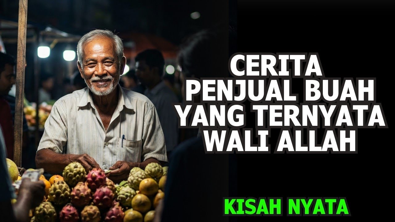 Kisah Seorang WALIYULLAH Menyamar jadi Penjual Buah, Tiap Masuk Waktu Sholat Selalu Menghilang
