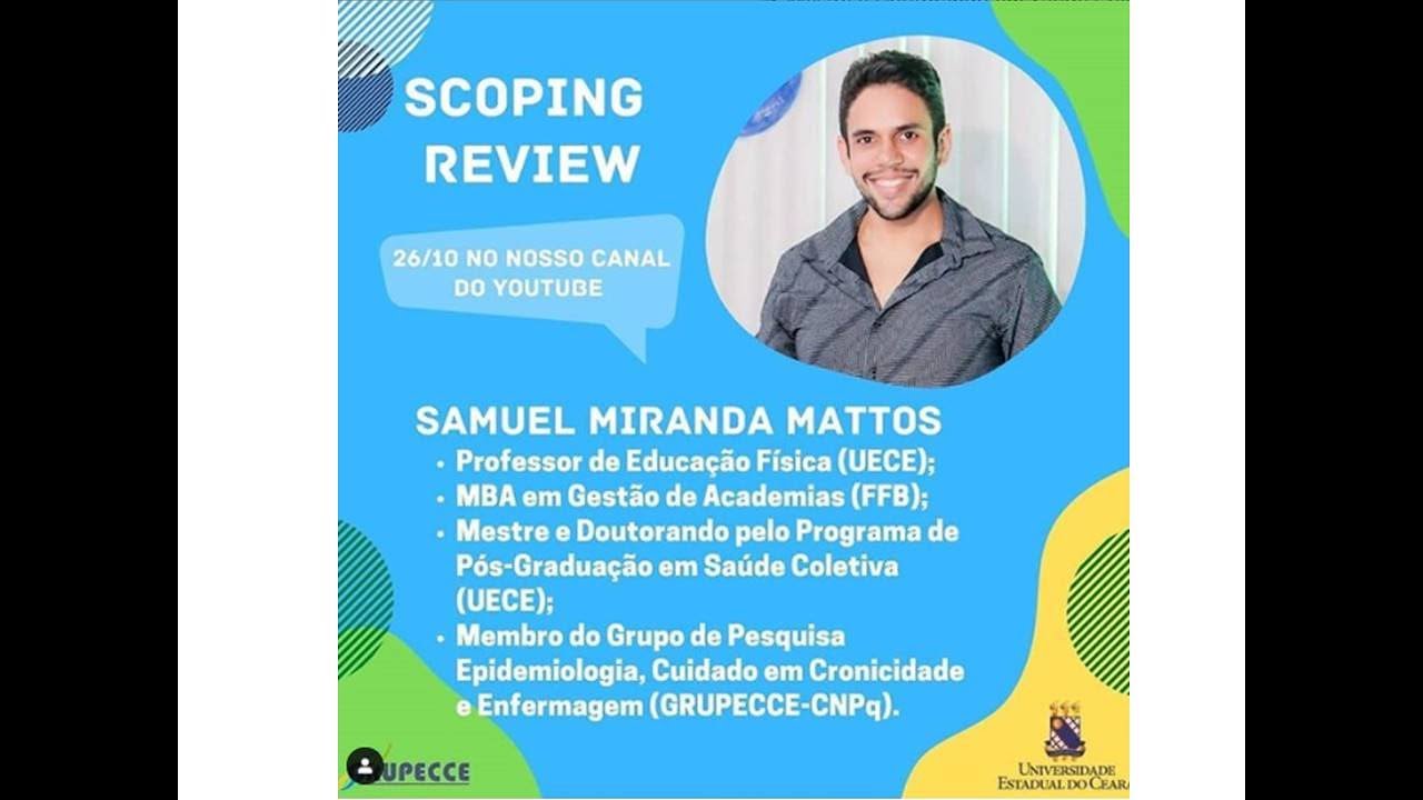 Revisão de Escopo: conceitos metodológicos.