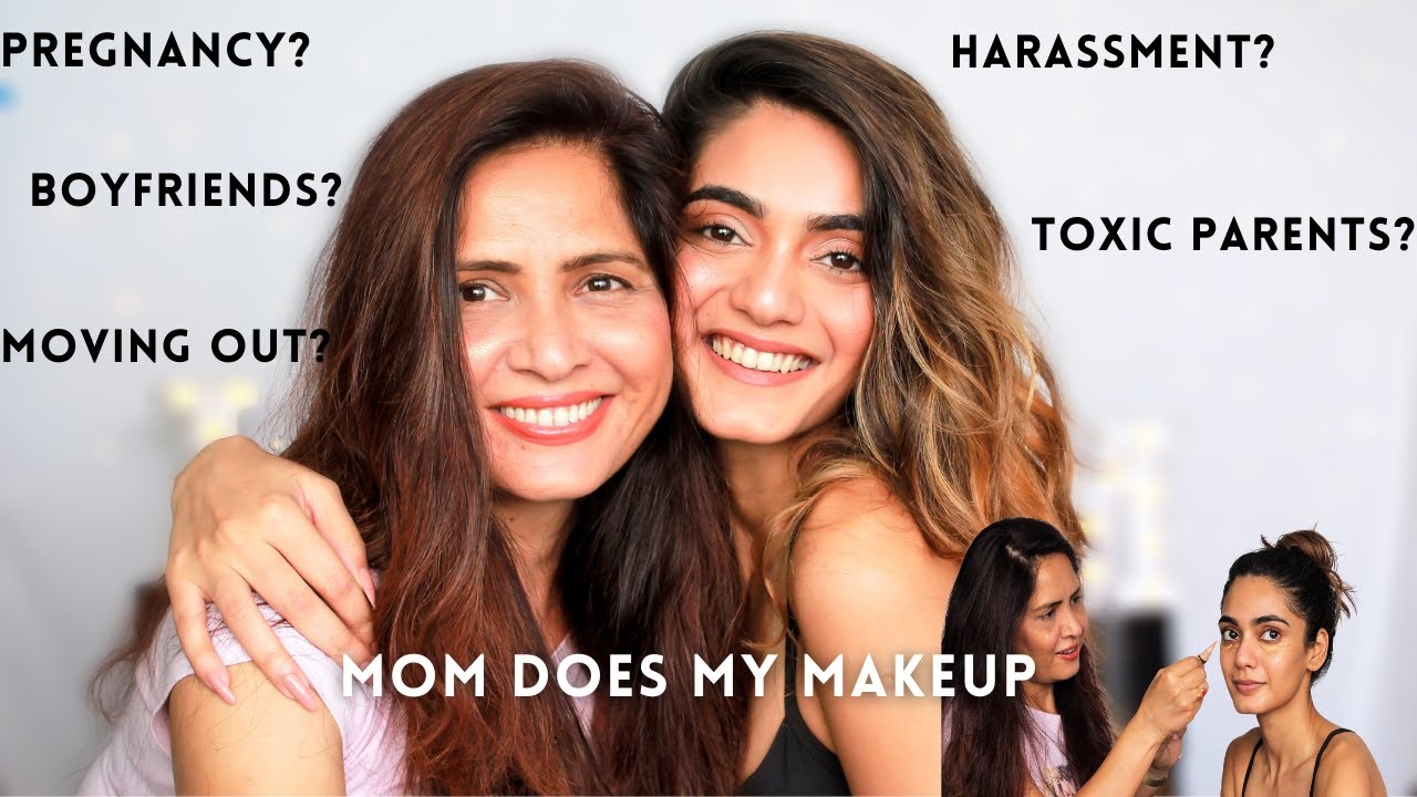 Asking my MOM questions you're too AFRAID TO ASK | Mom does my makeup | REAL TALK SUNDAY'S