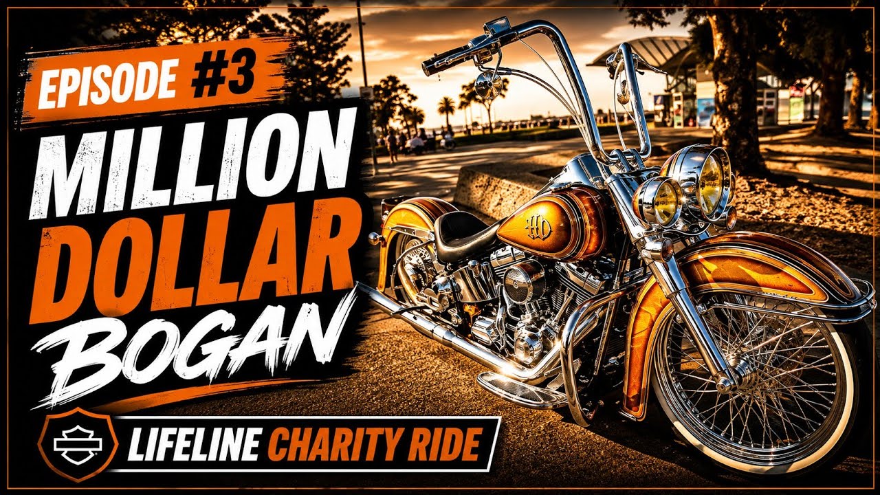 Million Dollar Bogan (M$B) Lifeline Charity Ride Ep #3 - Checking out Geelong Bike Night!