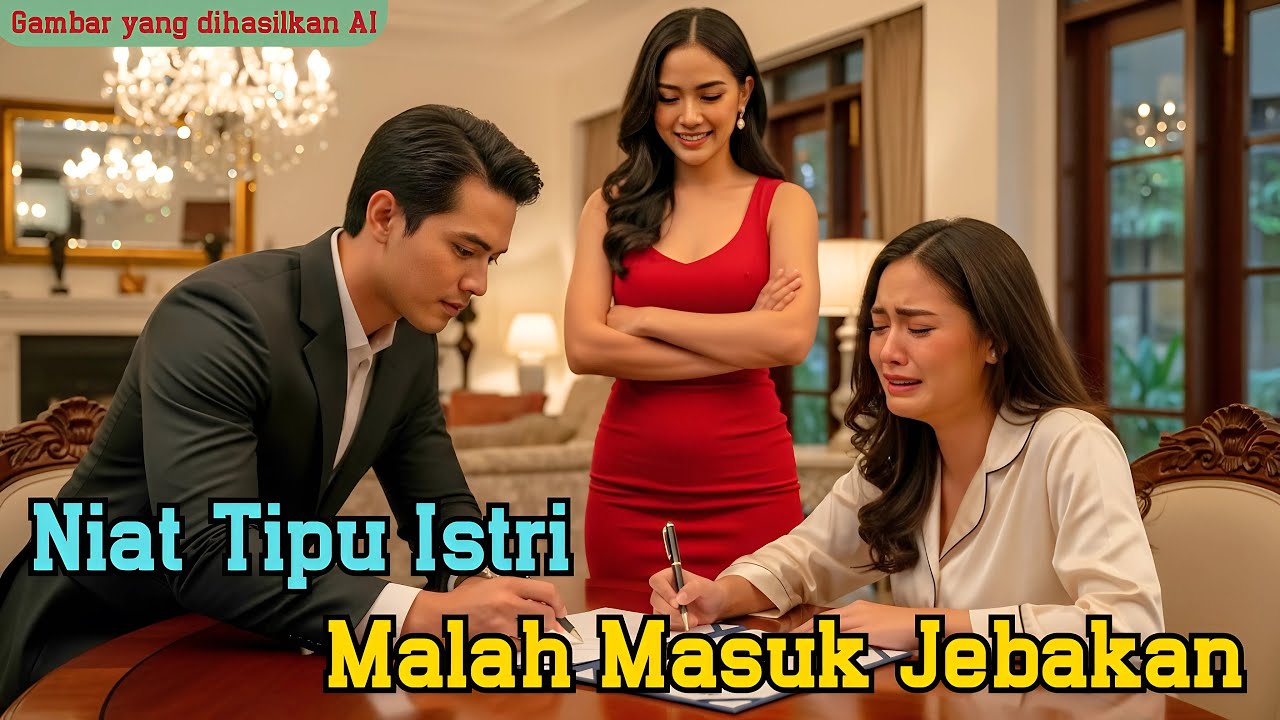 Tipu istri polos jual rumah... suami syok saat pembelinya pengacara istri!(AI fiksi)