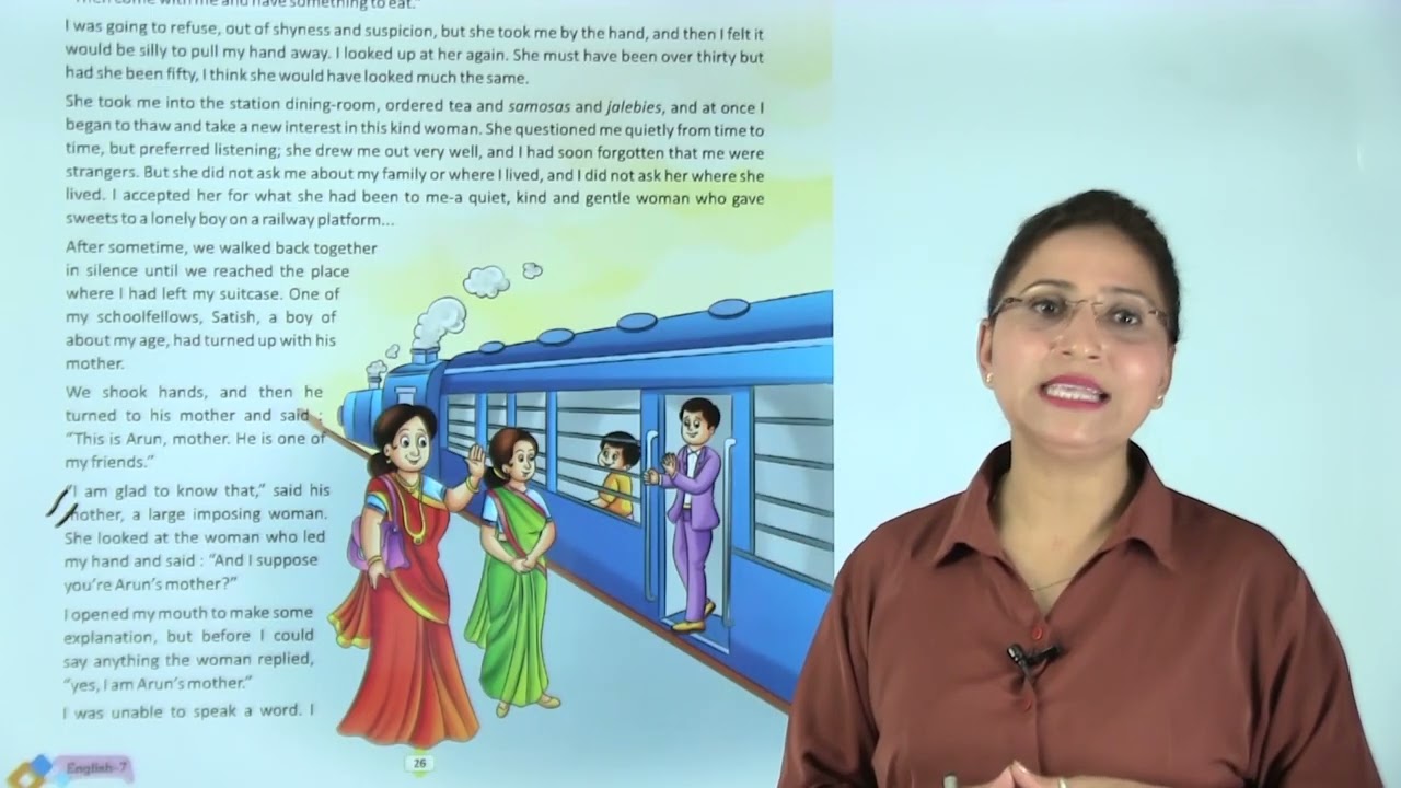 Ch 5 | Jophiel Books | English | Class 07 | The Woman On Platform No. 8 | For children
