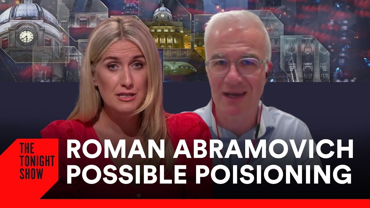 Enda Brady on Roman Abramovich Possible Poisoning | The Tonight Show