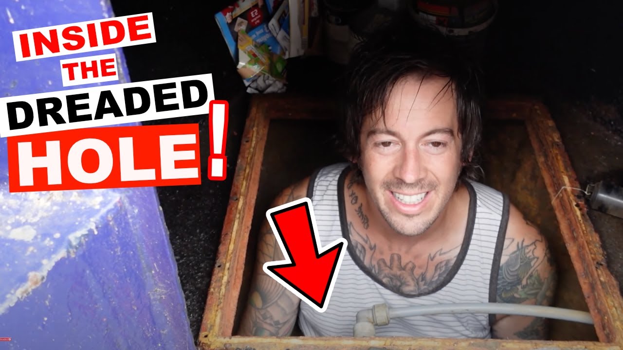 my DISGUSTING narrowboat water tank experience !!!