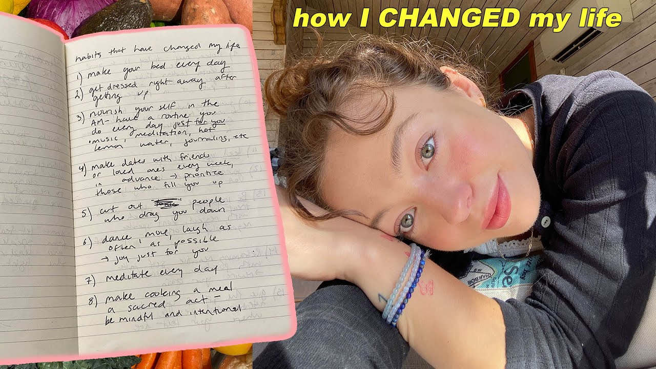HABITS THAT HAVE CHANGED MY LIFE | how to improve your life, motivation, mindset ✨