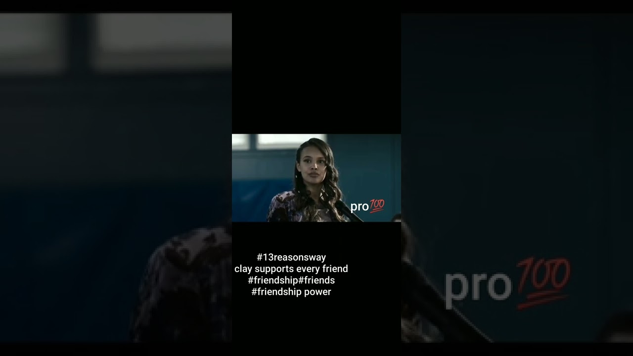 13 reasons why clay and Tylor friendship scene