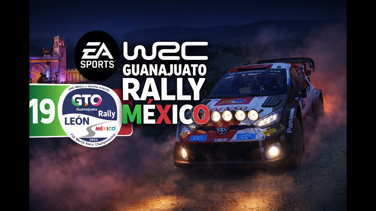 #448 EA Sports WRC Moments Rally Guanajuato Mexico Part Time Driver Guanajuatito Toyota Yaris WRC