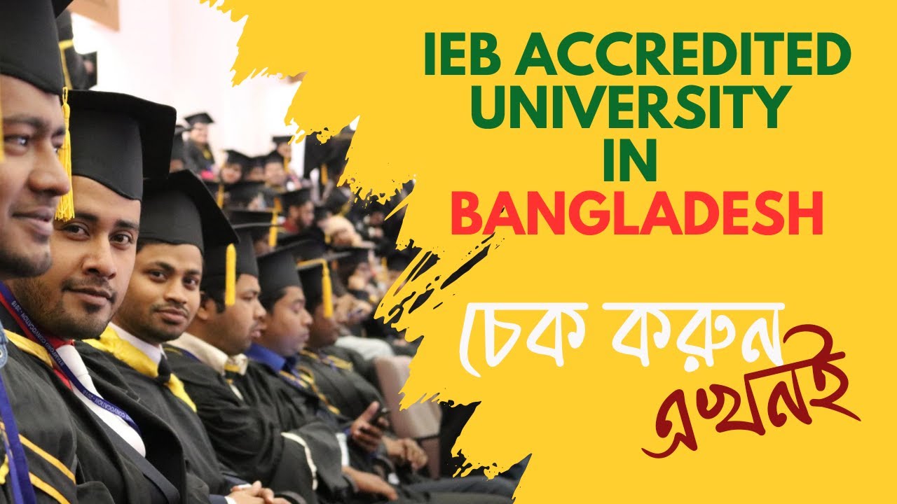 IEB accredited engineering university in Bangladesh