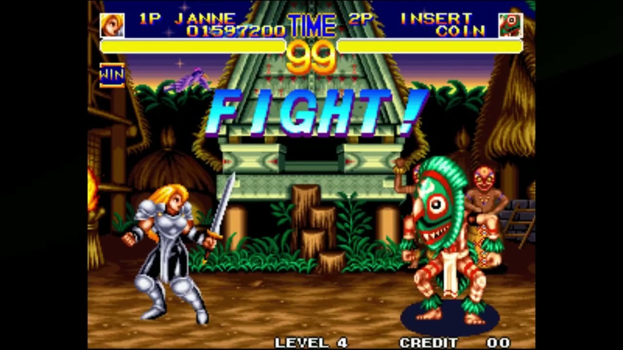 World Heroes 2 Janne Gameplay Full Game