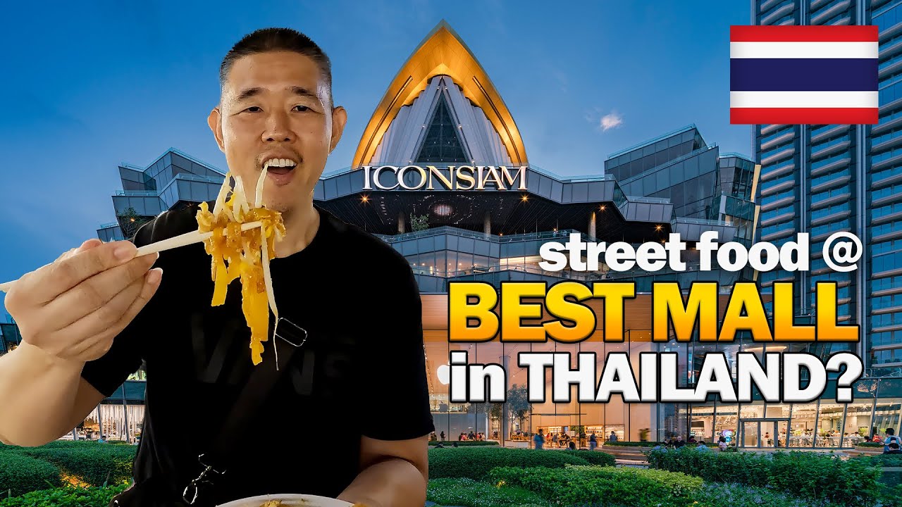 ICONSIAM Shopping MALL Bangkok 🇹🇭 Eating STREET FOOD Shopping MUST VISIT Thailand