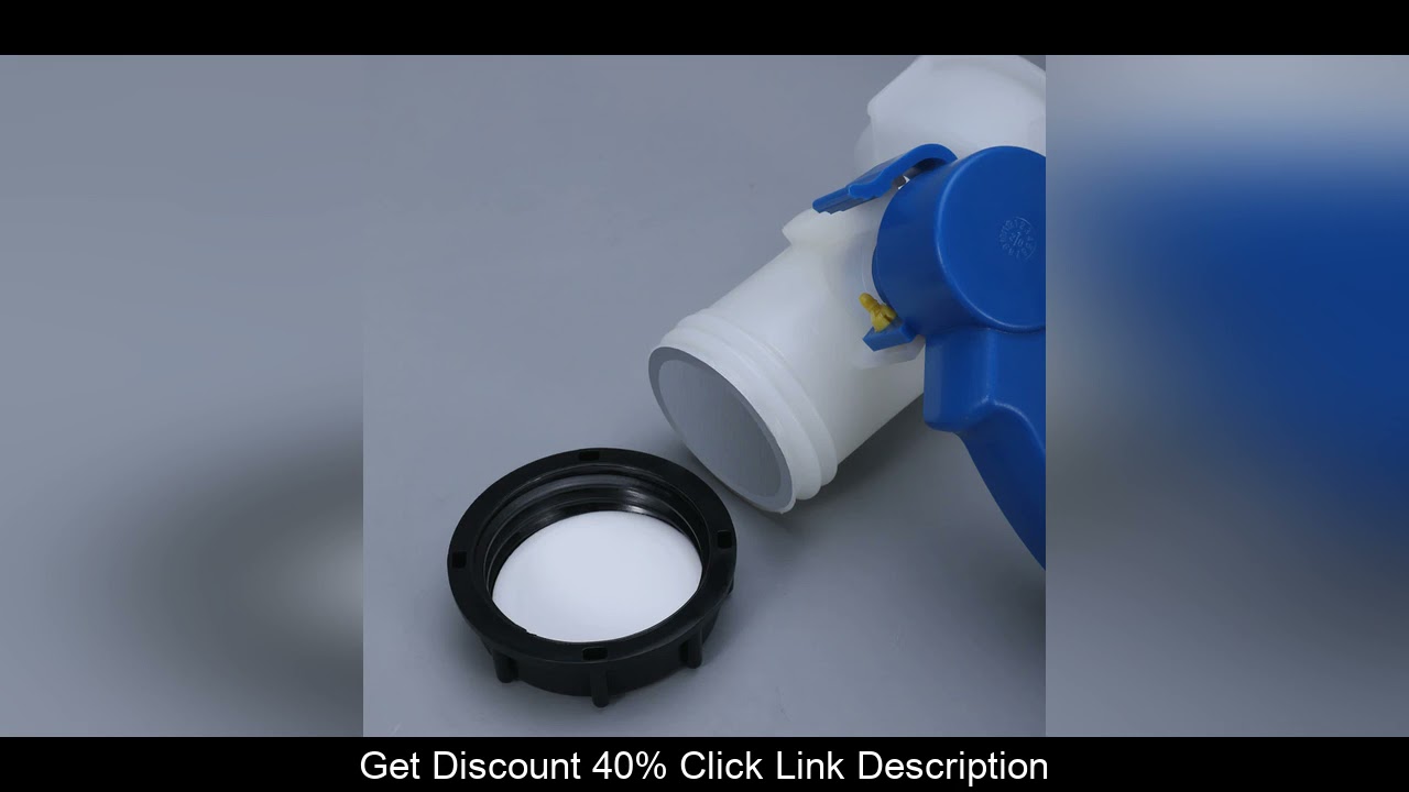 Review 1000L IBC Tank Garden Hose adapter DN50 Butterfly valve container outlet control tool