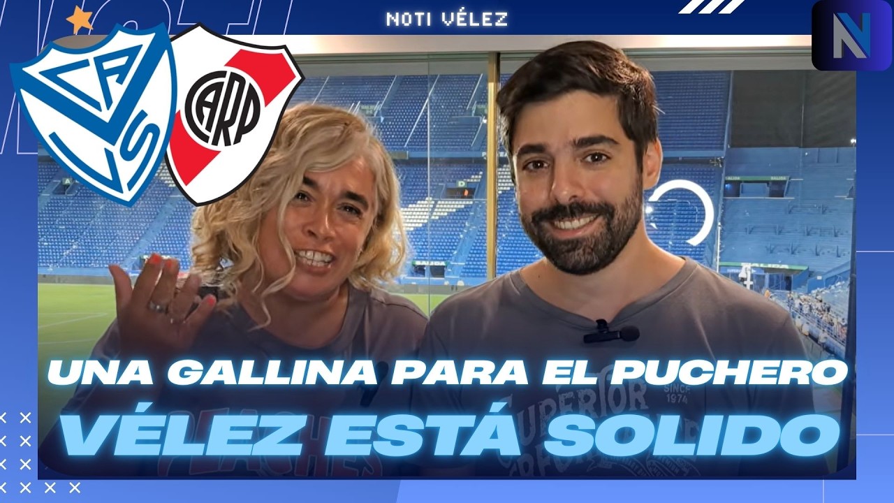 #VÉLEZ LE GANÓ A #RIVER EN UN PARTIDAZO Y ES PUNTERO DE SU ZONA