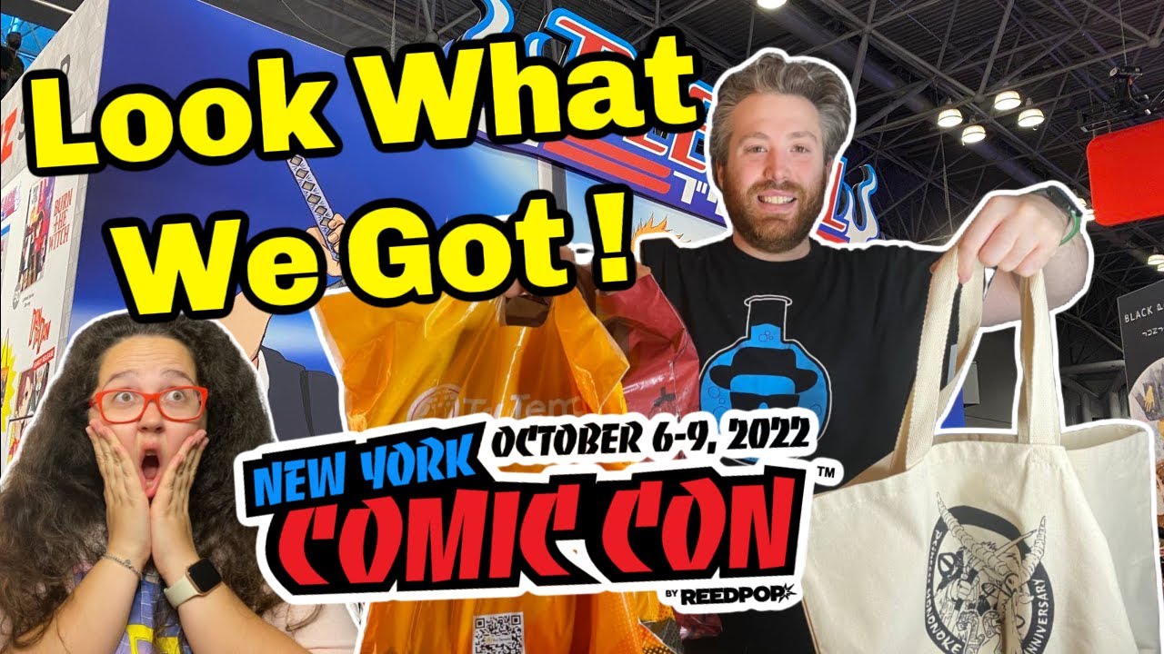 You Won't Believe The Haul I Got At Nycc 2022!