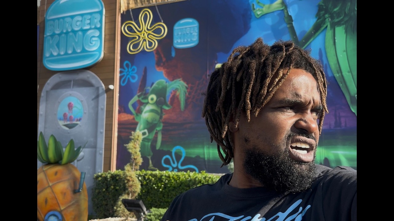 Губка Боб Квадратные Штаны и Красти Краб сейчас в Пуэрто-Рико 🇵🇷