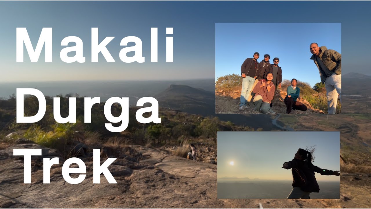 My First Vlog To Makalidurga | Trekking In Bengaluru 