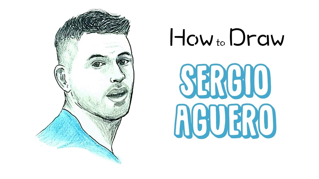 How to Draw Sergio Aguero