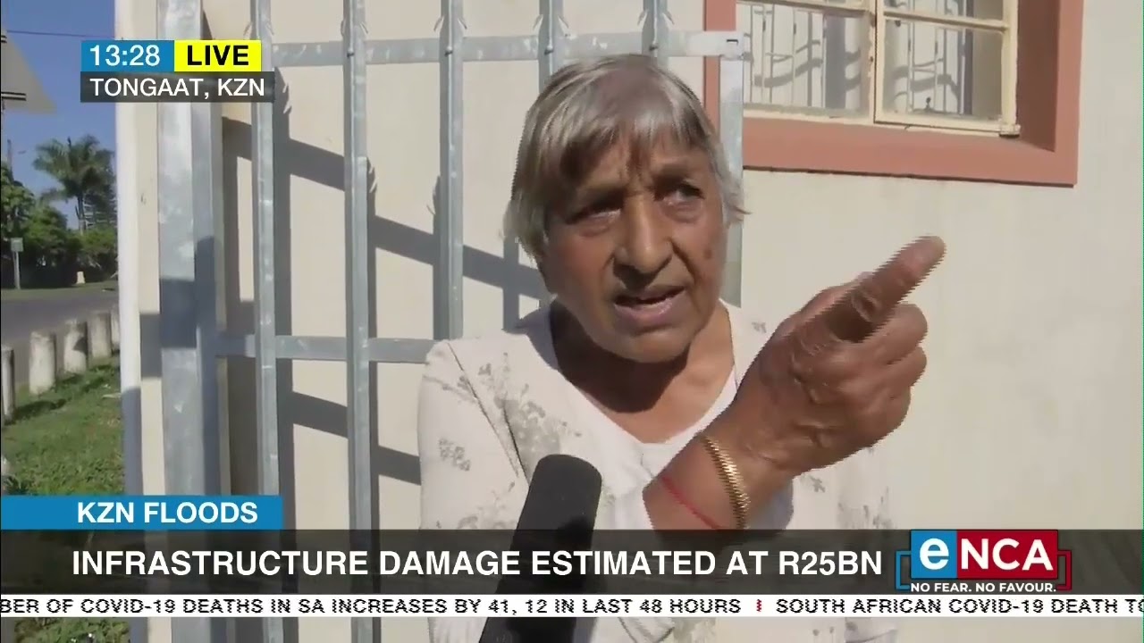 Infrastructure damage estimated at R25bn