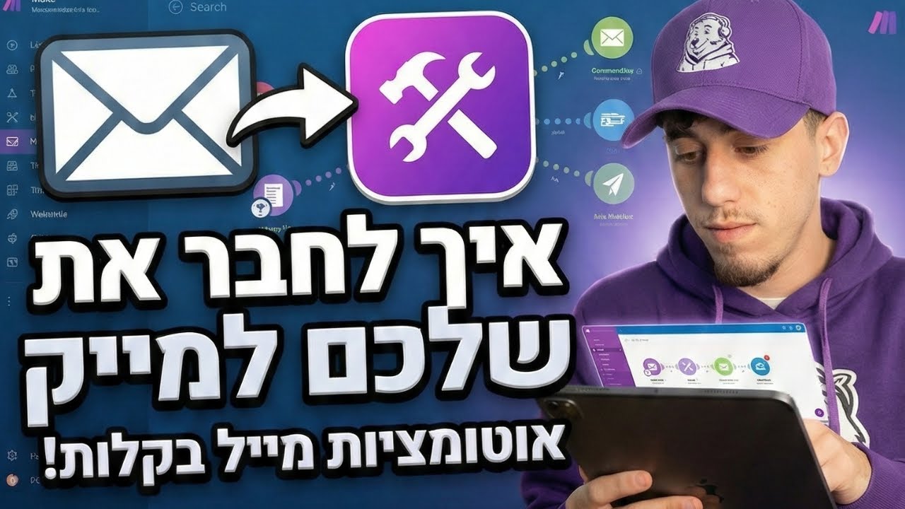 המדריך המלא: איך לחבר את המייל שלכם ל-Make (צעד אחר צעד!)