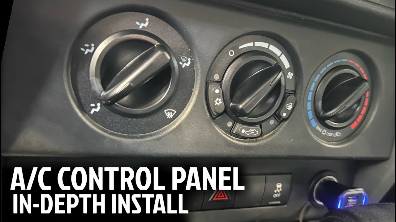 How to Replace the A/C Control Panel on a Jeep Wrangler | 07-11 | Jeep Maintenance