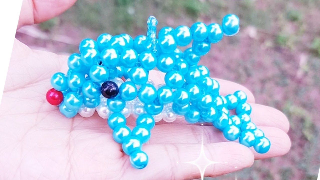 How to make beaded dolphin 🐋