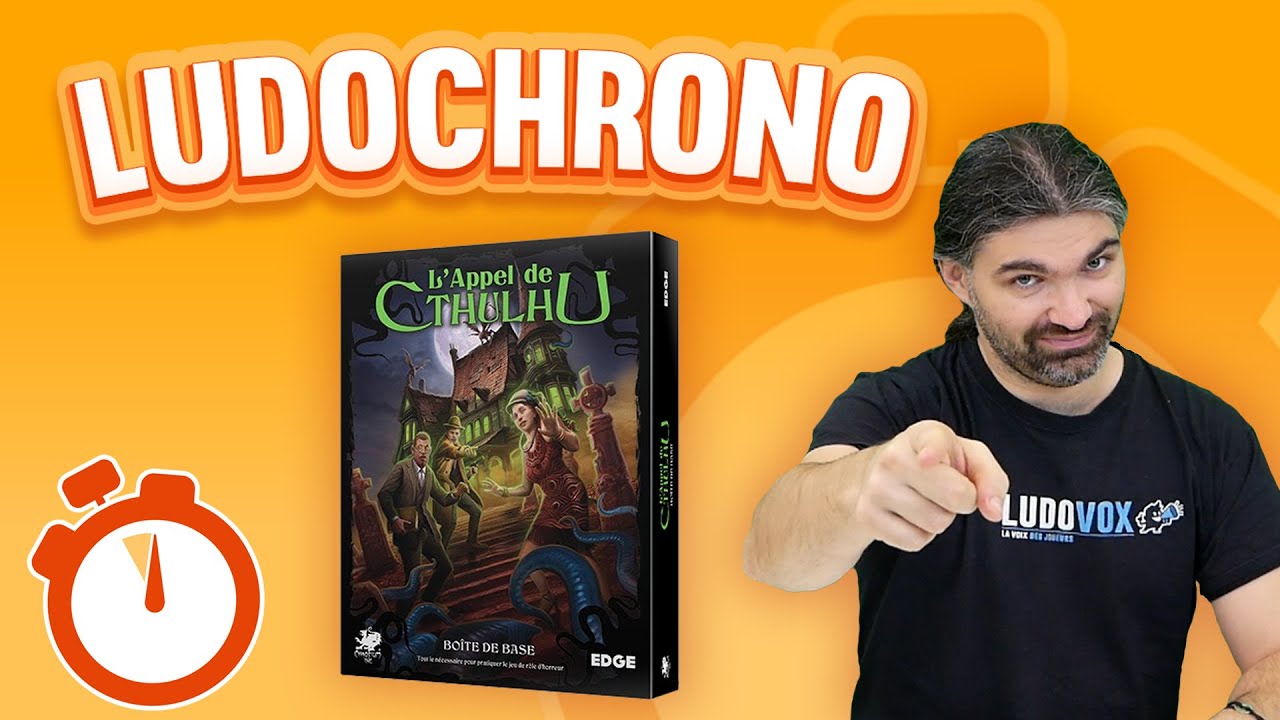 Ludochrono - L'appel de Cthulhu : le jeu de Rôle (Boite de Base)