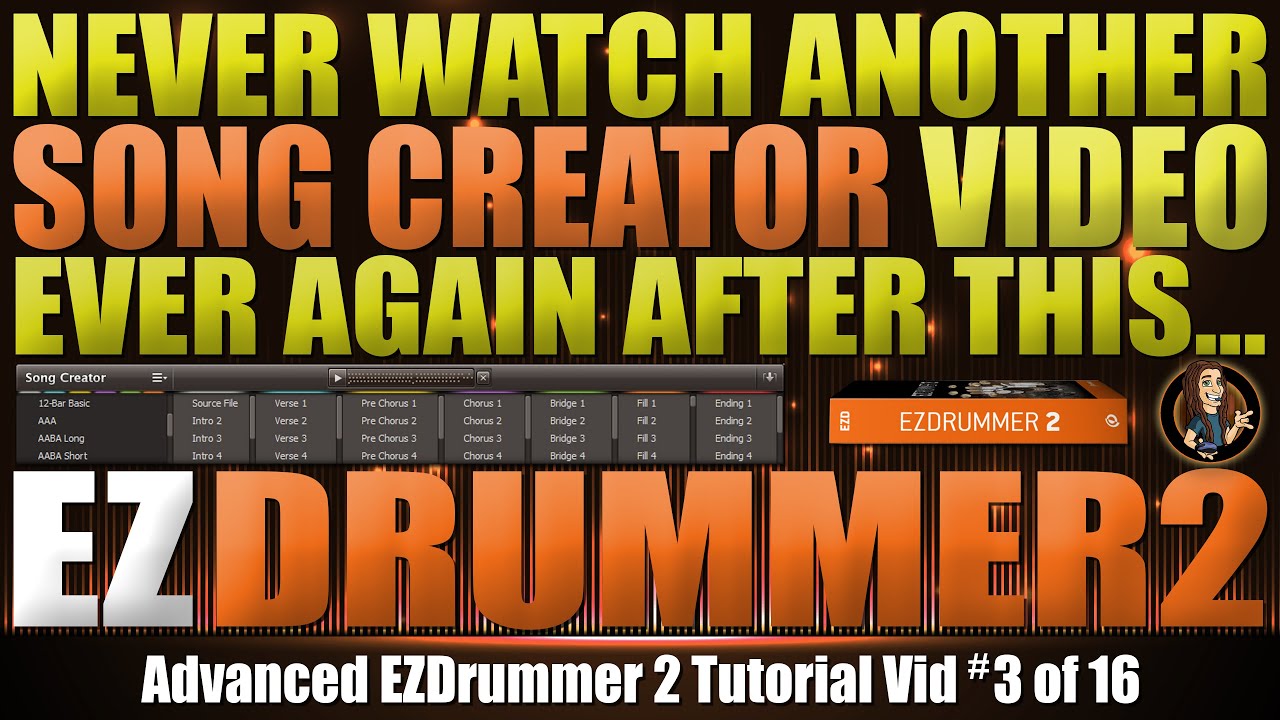 Расширенный создатель песен в EZDrummer 2