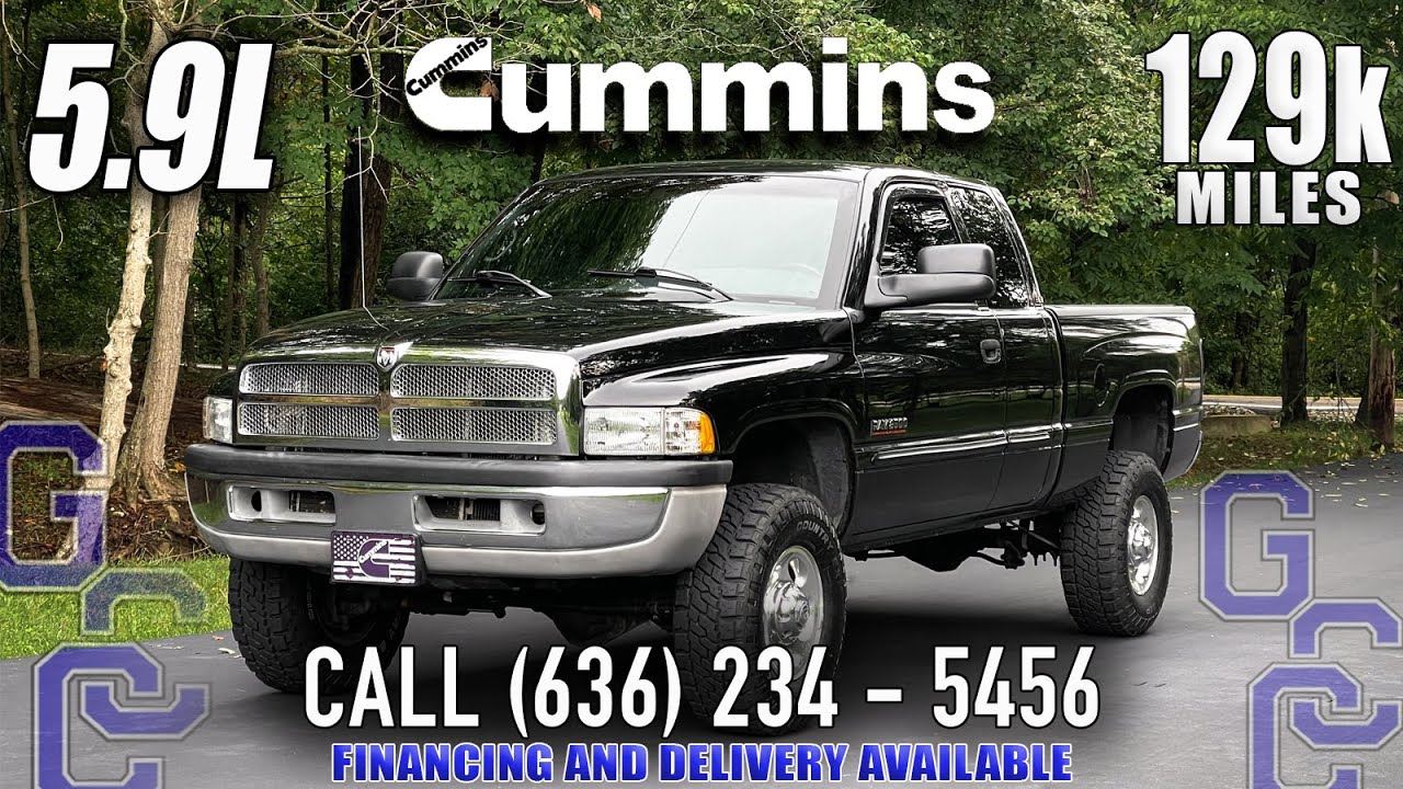 5.9 Cummins For Sale: 2002 Dodge Ram 2500 4x4 Diesel With Only 129k Miles