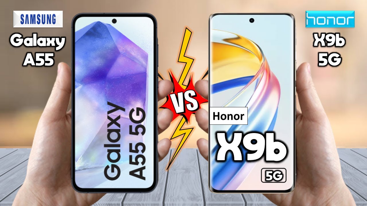 Samsung Galaxy A55 Vs Honor X9b - Full Comparison 🔥 Techvs