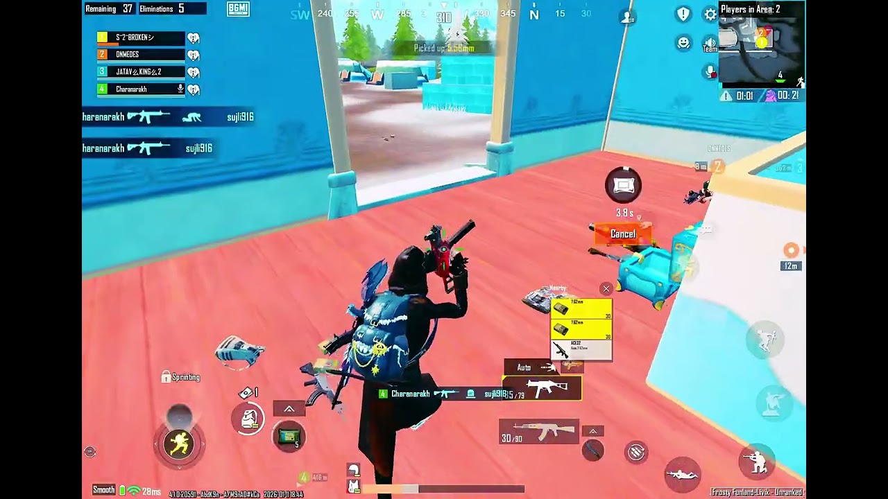 Broken geming is back livik full rush fight #bgmi #viral #viralvideos #pubg #gaming #pubgmobile 