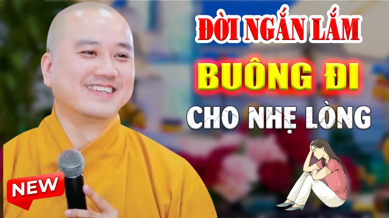 Đời Ngắn Lắm Tập Bu&ocirc;ng Bỏ Để C&oacute; B&igrave;nh An Hạnh Ph&uacute;c - Ph&aacute;p Thoại Thầy Th&iacute;ch Ph&aacute;p H&ograve;a