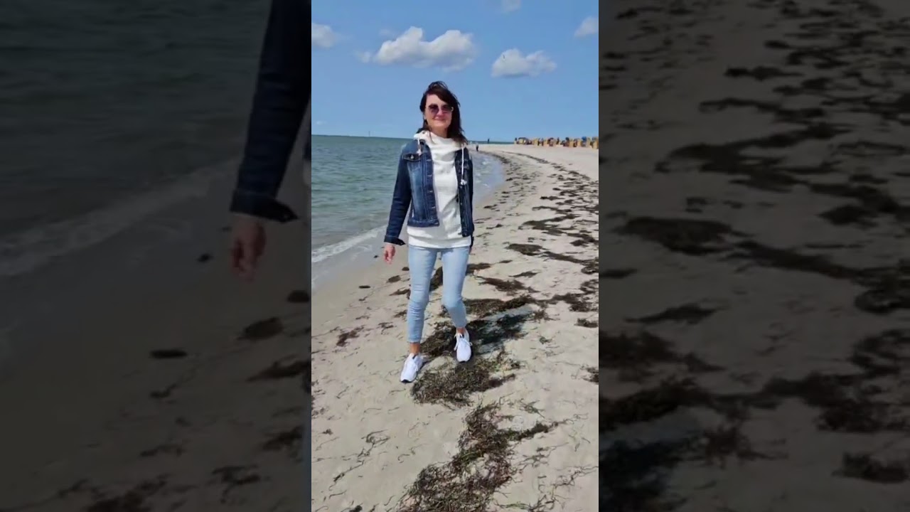 Katja  an der Ostseeküste 