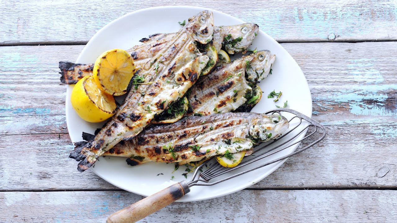 Forel met verse kruiden & citroen - Allerhande