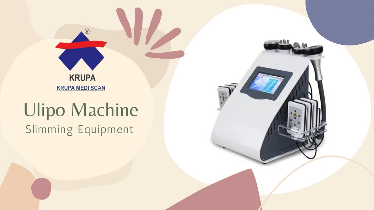U-Lipo Machine (6 in 1 cavitation machine) 