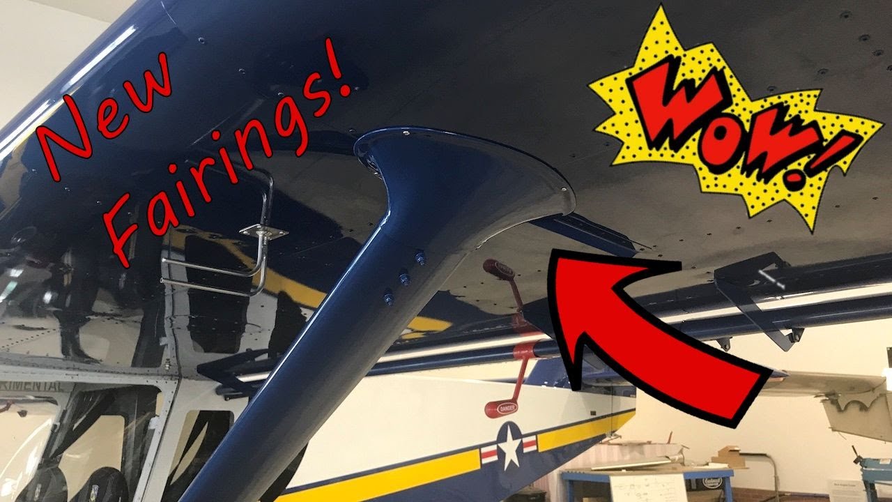 Installing the Zenith Upper Wing Strut FAIRING on a CRUZER
