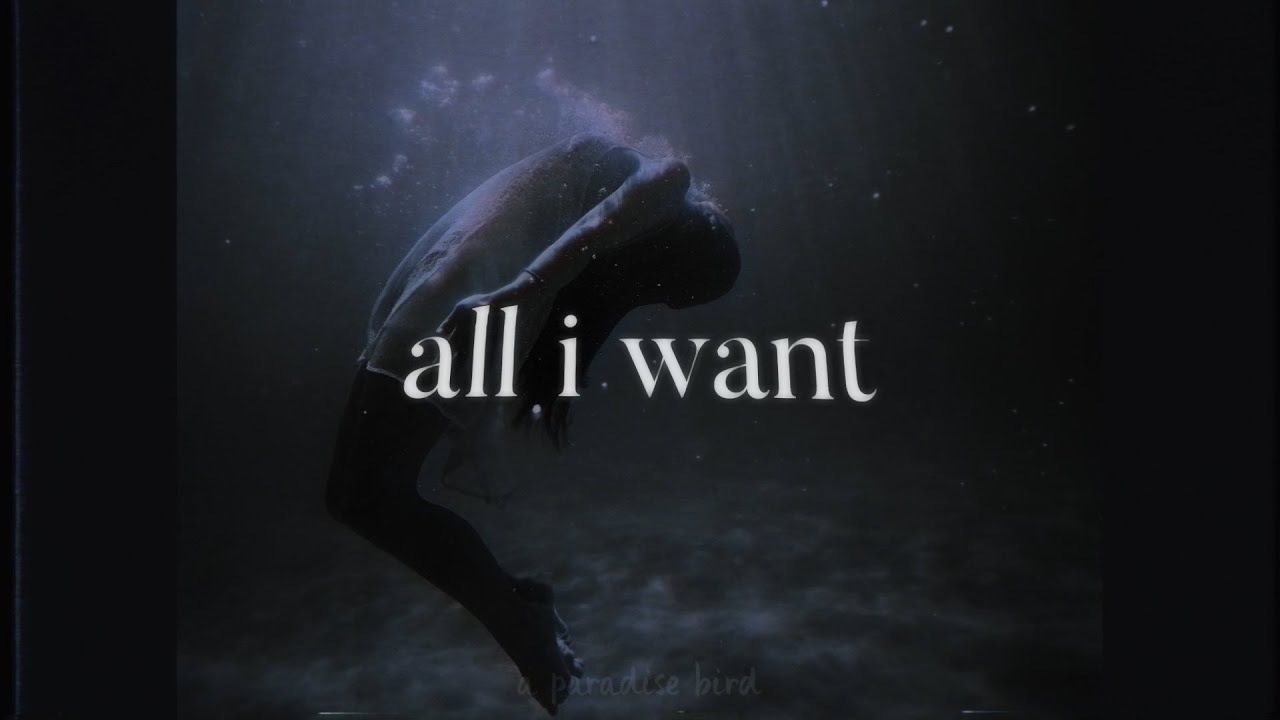 all i want - but you will cry