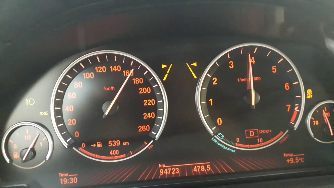BMW 740Li top speed denemesi