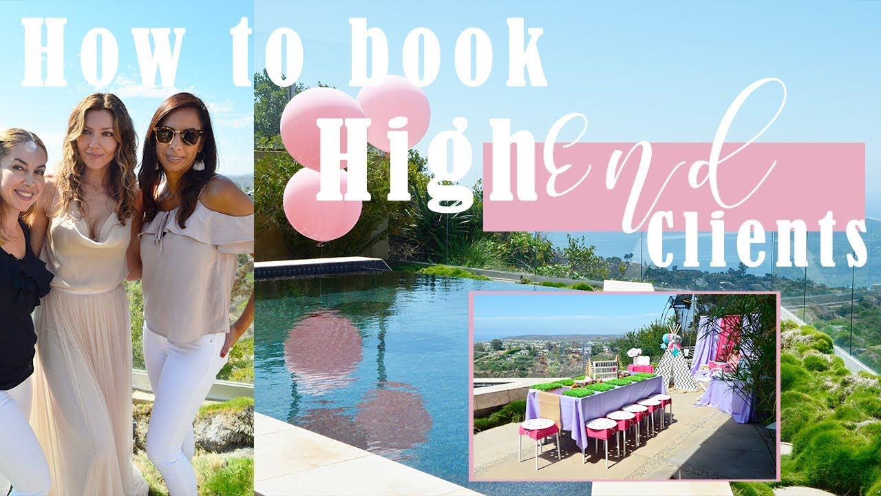 How to Book CRAZY RICH Event Planning Clients!! $$$