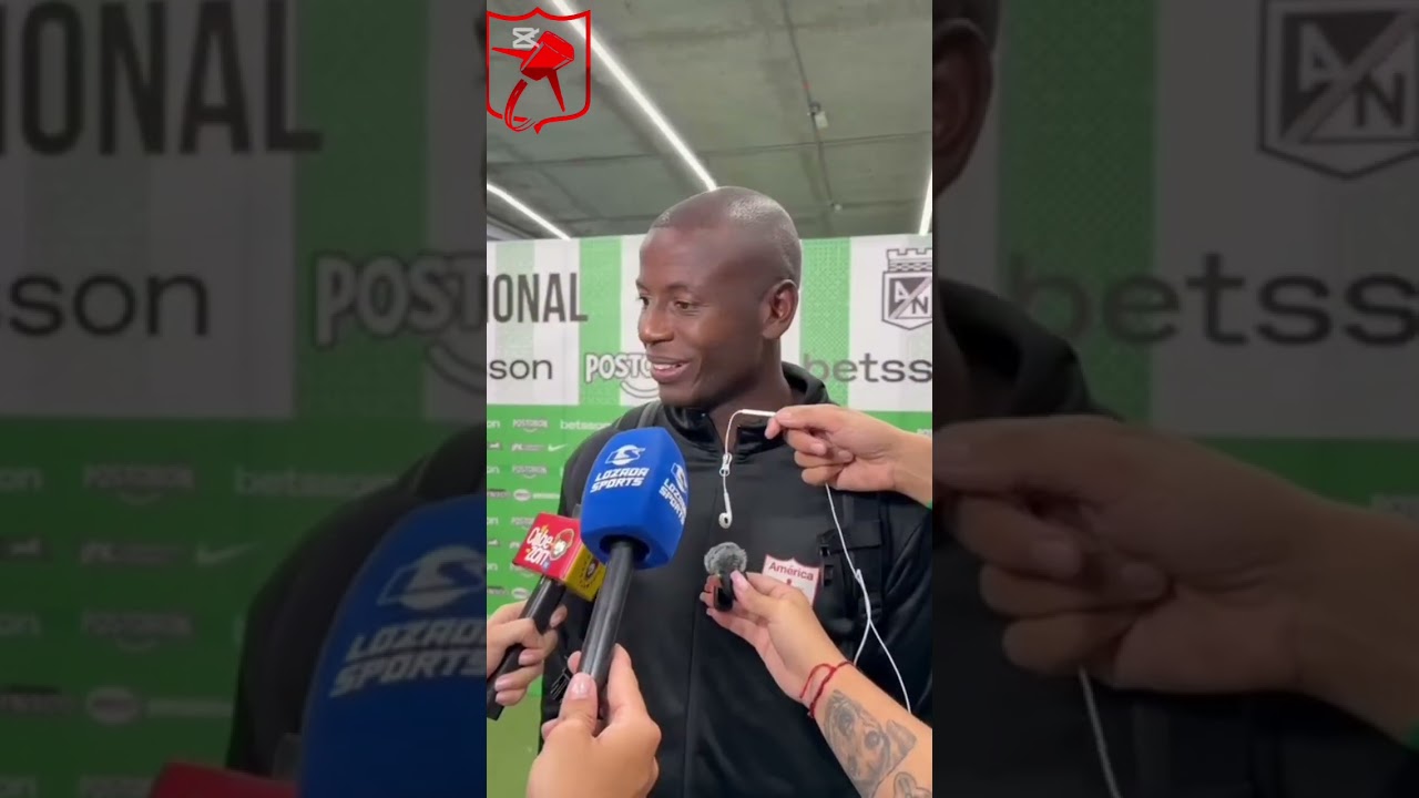 Gustavo Adrián Ramos en zona mixta desde el Atanasio luego de la derrota del equipo👹🔔⚽️🎤⚽️🔔👹🎤🏟️