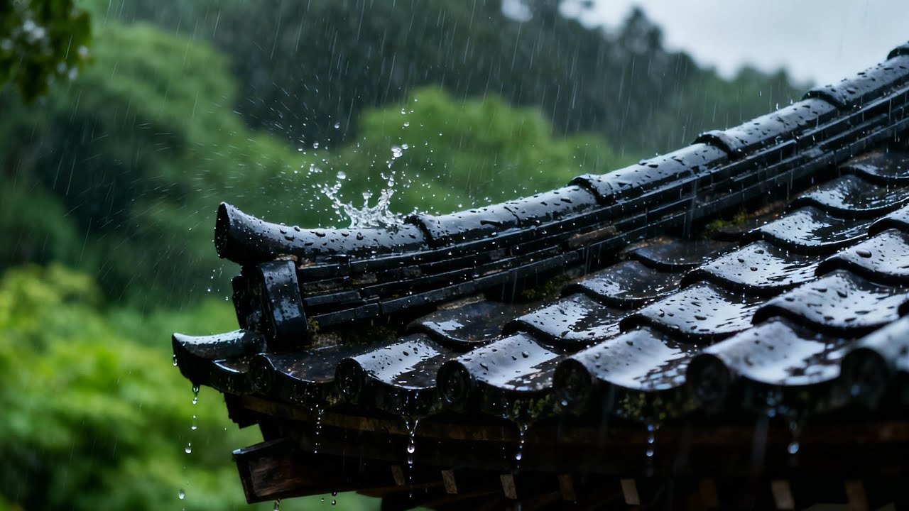 [두뇌 강화] 뇌세포 활성화 - 단 한 번만 들어도 마음이 차분해지는 빗소리는 기억력을 강화하고, 뇌에 휴식을 선사합니다. •