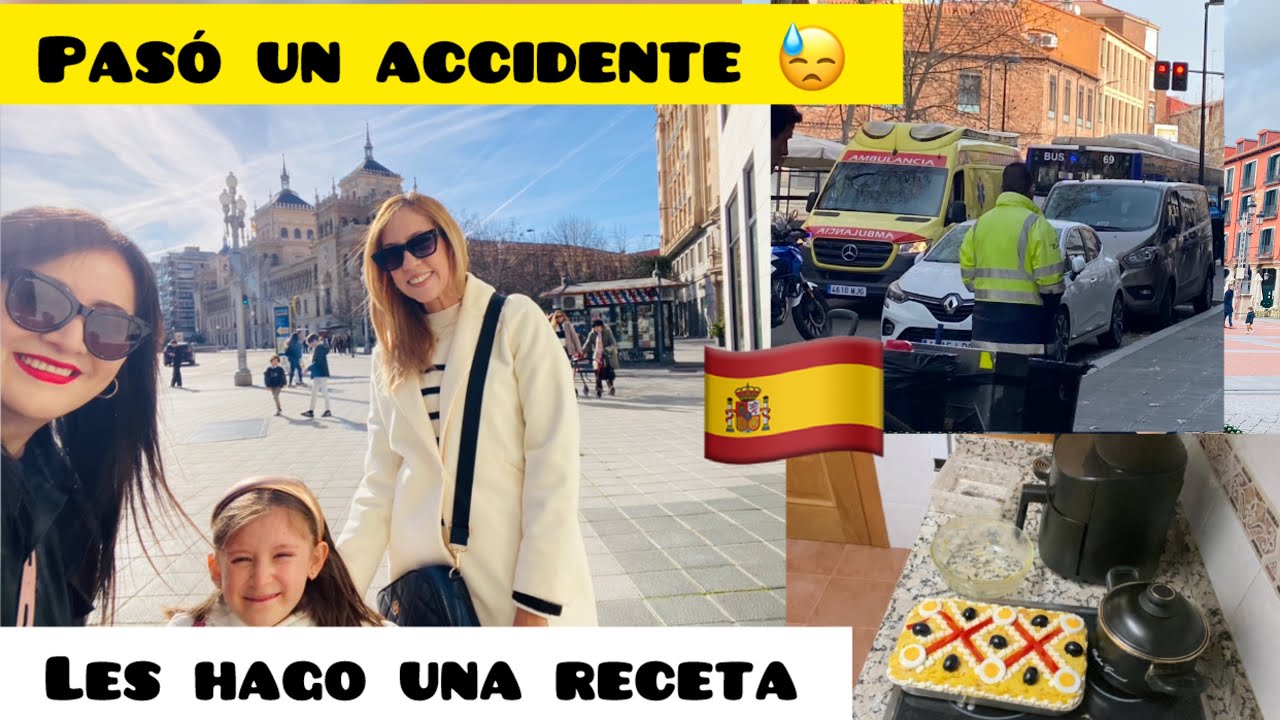 PASÓ UN ACCIDENTE 🚑🇪🇸 LES HAGO UNA RECETA 👩🏻‍🍳🇵🇪