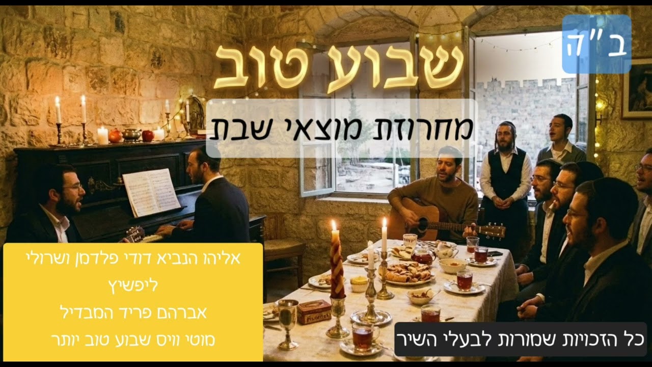 פלייליסט שירים חרדי חסידי למוצאי שבת