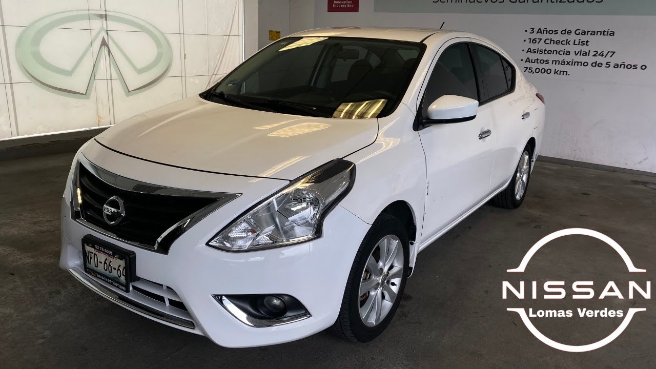 NISSAN VERSA ADVANCE TM 2017 BLANCO\\SEMINUEVOS NISSAN LOMAS VERDES