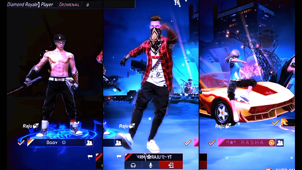 Free Fire Squad Lobby Edit 🥵(xml+clip)