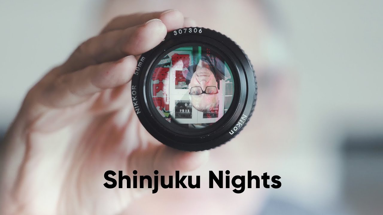 Обзор Nikon 50mm f1 2 AI-S в Синдзюку