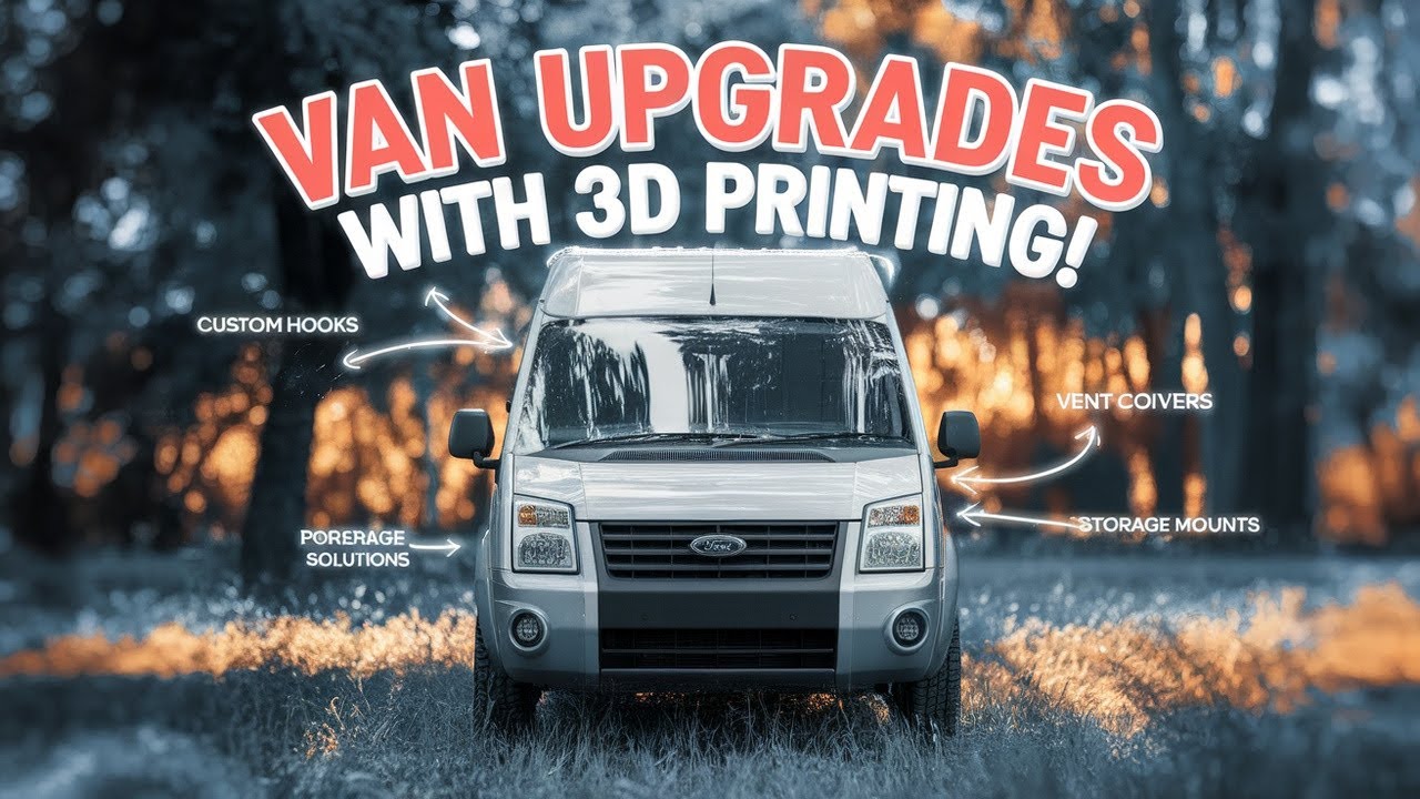 VANLIFE Upgrades with 3D Printing!